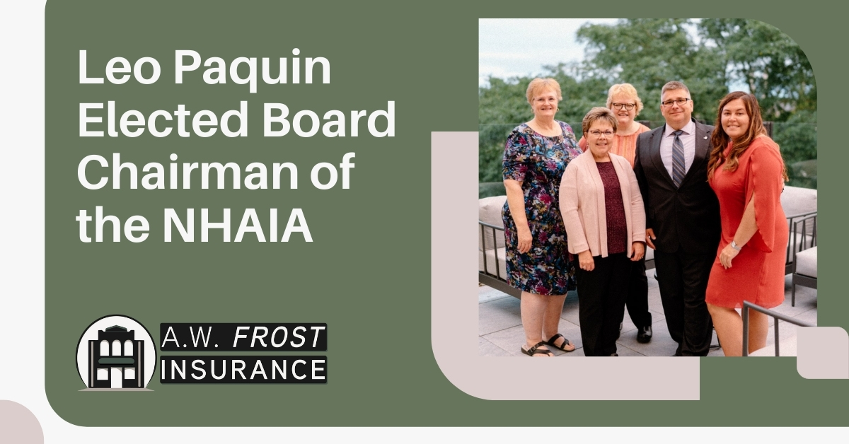 Leo Paquin Elected Chairman of the Board New Hampshire Association of Insurance Agents